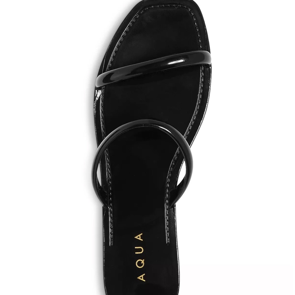AQUA
Women's Square Toe Jelly Flat Slide Sandals - 100% Exclusive